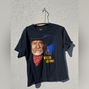 VTG Willie Nelson 2012 Tour T Shirt Size L